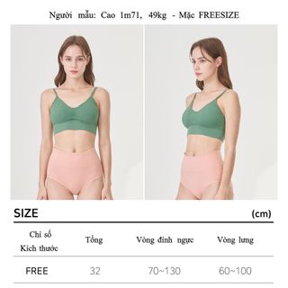 Áo Bra Trễ Lưng INNERism Hàn Quốc