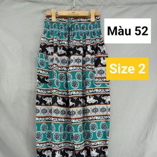 Quần alibaba bo ống nhiều màu (size 2:58-68kg)