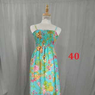 Đầm maxi voan đi biển cúp ngực