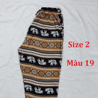 Quần lanh thái ống đứng (size 2:59-68kg)