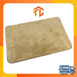 Thảm len chùi chân lau chân phòng ngủ phòng tắm logo bàn chân