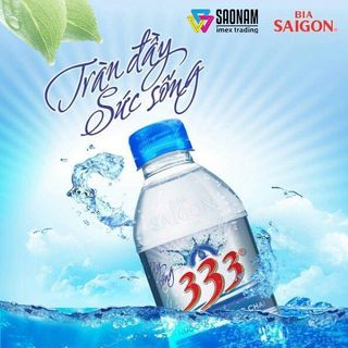 Nước uống đóng chai 333 - 350ml