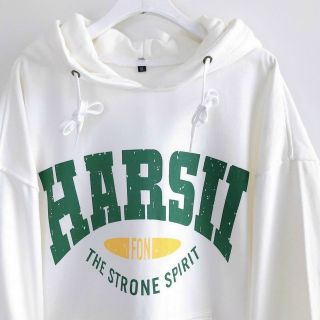Áo hoodie logo in harsii form dưới 70kg đẹp