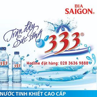 Nước uống đóng chai 333 - 350ml