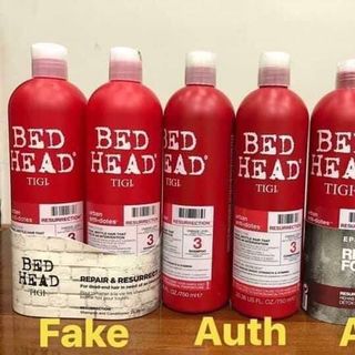 Dầu gội Tigi Bedhead 750ML Chính hãng - Cặp gội xả Tigi Đỏ phục hồi tóc hư tổn cấp độ 3, giảm gãy rụng
