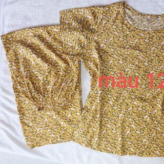 Set mặc nhà bigsize lanh nhung (size 5:70-80kg)