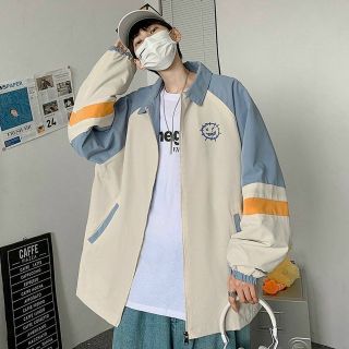 Áo khoác dù in mặt trời nhỏ 2 size L và x