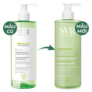 SRM SVR 400ml VÒI Sebiaclear Gel Moussant Chính hãng
