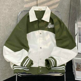 Áo khoác dù cổ bẻ chất dù 2 lớp logo in swd