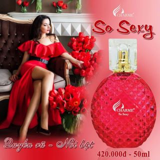NƯỚC HOA NỮ CHARME SO SEXY 50ML
