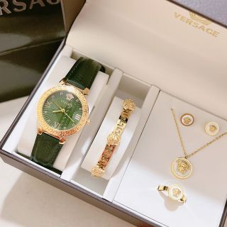 Đồng hồ sét da vs phụ kiện đày đủ