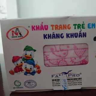 khẩu trang 4 lớp cho bé giá sỉ