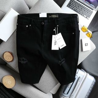 Quần short jean nam size lớn, bigsize 80kg - 130kg - rách 2 lỗ mã 11 giá sỉ