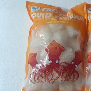 mực cắt hoa giá sỉ cho quán ăn Vặt, quán nhậu thả lẩu