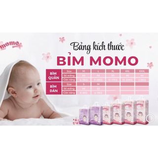 Tã bỉm Momodiamond đủ size - sỉ từ 5 bịch