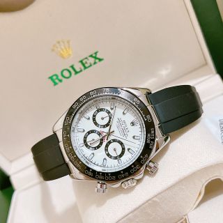 Đồng hồ da rolex03L 6 kim máy pin kim trôi