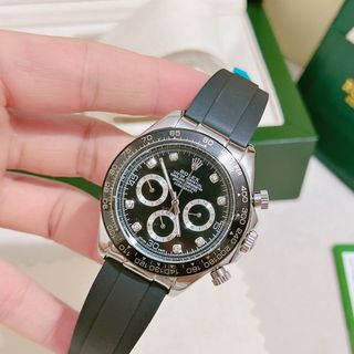 Đồng hồ da rolex03L 6 kim máy pin kim trôi