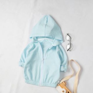 Áo khoác chống nắng, tránh gió bụi cho bé trai bé gái chất đũi họa tiết hoạt hình đáng yêu AO21004 - Magickids