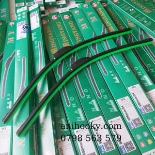 Chổi Gạt mưa xe ô tô sillicon anihooky - gạt sạch - êm - không kêu