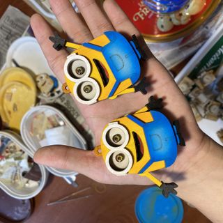 Móc Khoá Gỗ Minions (cử động tay)
