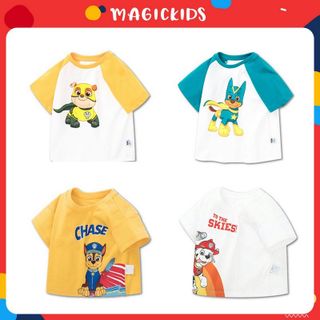 Áo phông cho bé đôi chó cứu hộ 100% cotton chính hãng Buukids giá sỉ