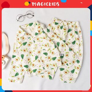 Bộ đồ Pijama dài tay đáng yêu cho bé trai - bé gái BR20017 – MAGICKIDS giá sỉ