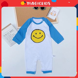 Bộ BODYSUIT dài tay mùa thu cho bé in họa tiết hình thú đáng yêu BL20011 - MAGICKIDS giá sỉ