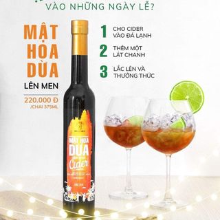 Cider Mật hoa dừa