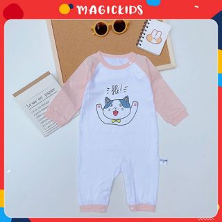 Bộ body dài tay đáng yêu cho bé BL20011 - MAGICKIDS giá sỉ