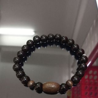 Chuỗi vòng chuỗi đeo tay đá đen vòng tay