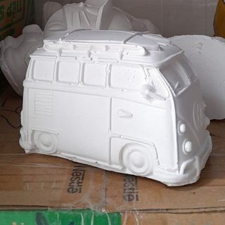 Tượng thạch cao tô màu và tranh cát giá sỉ