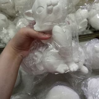 Tượng thạch cao tô màu tranh cát