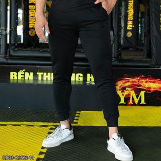 Quần Jogger nam, quần dài thể thao chất thun poly 2 da size từ 50kg-85kg