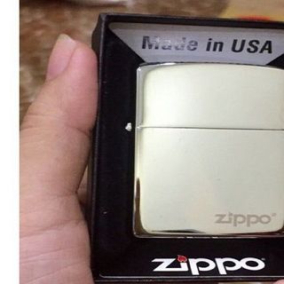 BẬT LỬA ZIPPO BẠC TRƠN MADE IN USA giá sỉ