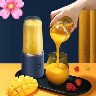 Máy Xay Sinh Tố Mini Cầm Tay JUICING CUP 300ML 6 Lưỡi , Sử Dụng Pin Sạc Cổng USB Tiện Dụng giá sỉ