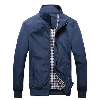 Áo khoác gió 2 lớp cao cấp chất dù lót vải caro , áo gió chống nước, ngăn tia UV đủ size cho người từ 45kg-90kg