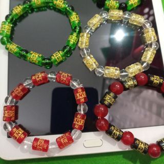 Chuỗi vòng đeo tay phong thủy đẹp nhiều màu