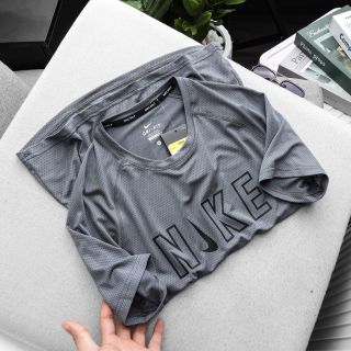 Áo thun thể thao nam, áo thun tập gym chạy bộ chất thun lỗ kim cao cấp size từ 50kg- 85kg