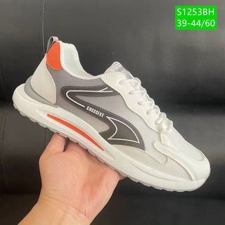 Giày thể thao nam chất da phối vải thoáng khí sỉ giá xưởng