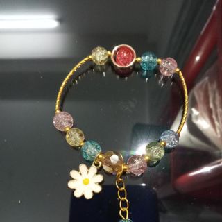 Vòng tay đẹp mix hoa cúc