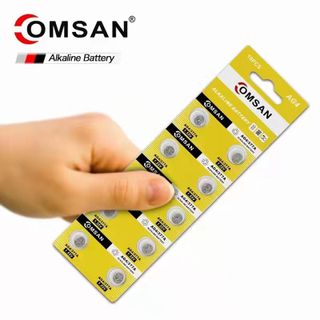 Pin Đồng Hồ - Comsan Vỉ 10 viên( có rời sẵn) - giá tính / vỉ
