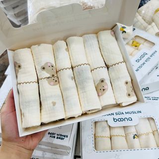 Set hợp 6 khăn Boona cho bé - SuuHouse