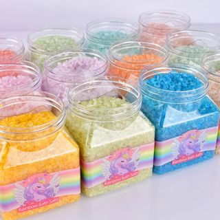 Muối tắm trắng Spa cầu vồng Ponyy giúp da chắc khoẻ , thấm sâu từ bên trong 400g