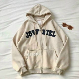 Áo hoodie chống nắng logo in the juveniel form dưới 70kg