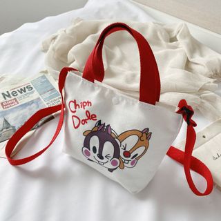 Túi tote vải đeo chéo dễ thương cho bé gái