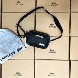 Túi đeo chéo, túi đeo dành cho nam chất liệu si da chống nước 100% logo dập nổi • Size | 20cm x 13cm x 5cm