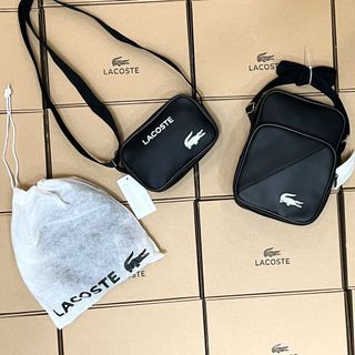 Túi đeo chéo, túi đeo dành cho nam chất liệu si da chống nước 100% logo dập nổi • Size | 20cm x 13cm x 5cm