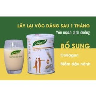 Sữa yến mạch dinh dưỡng Satyca bữa ăn lành mạnh, có thể thay thế bữa ăn
