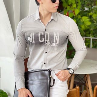 SƠ MI DÀI TAY NAM VẢI ĐŨI IN LOANG HOT