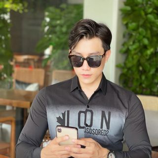 SƠ MI DÀI TAY NAM VẢI ĐŨI IN LOANG HOT
